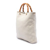 Gucci Tall Calfskin Bamboo Shopper Tote Secondhand