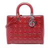 Dior Large Patent Cannage Lady Dior Secondhand