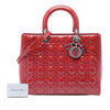 Dior Large Patent Cannage Lady Dior Secondhand