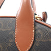 Celine Triomphe Coated Canvas Satchel Secondhand
