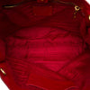 Prada Vitello Daino Canapa Logo Open Convertible Tote Secondhand