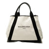 Balenciaga Canvas Navy Cabas Tote M Secondhand