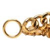 Secondhand Chanel CC Gold Plated Coins Charm Bracelet