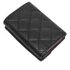 Chanel CC Quilted Caviar Flap Card Holder Wallet Secondhand