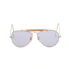 Secondhand Rayban Outdoorsman Gold-Tone Aviator Sunglasses – Vintage