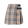 Secondhand Burberry Pleated Mini Skirt 