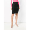 Versus Black Cotton Skirt - 2000s Second hand