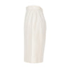 Chanel White Cotton Brocade Skirt - '90s Second hand