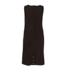 Chanel Brown Wool Sheath Dress - '90s Second hand