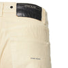 Stone Island Cream Cotton Trousers - 2000s Second hand