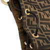 Fendi Zucca Canvas Drawstring Backpack Secondhand