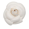 Chanel Leather Camellia Brooch Secondhand