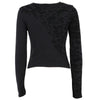 Versace Black Animalier Sweater - 2000s Second hand