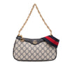 Gucci Small GG Supreme Web Ophidia Satchel Secondhand