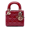 Dior Mini Patent Cannage Lady Dior Secondhand