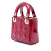 Dior Mini Patent Cannage Lady Dior Secondhand