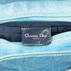 Secondhand Dior Medium Denim Cannage Acrylic Handles Lady Dior