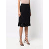Chanel Black Silk Skirt - 2000s Second hand