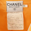 Chanel Orange Cotton Skirt Suit - '90s Second hand