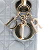 Dior Mini Metallic Lambskin Cannage Lady Dior Secondhand