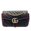 Gucci Medium GG Marmont Matelasse Diagonal Leather Torchon Shoulder Bag Secondhand