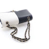 Chanel Medium Classic Bicolor Lambskin Geometric Colorblock Double Flap Secondhand