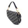 Dior Mini Oblique Canvas Saddle Bag Secondhand