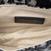 Dior Mini Oblique Canvas Saddle Bag Secondhand