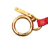 Fendi Nappa Shiny Fox Fur Heart Pom Pom Bag Charm Secondhand