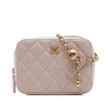 Chanel CC Quilted Lambskin Pearl Crush Camera Bag Secondhand