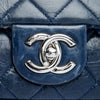 Chanel CC Wrinkled Lambskin and Tweed Shoulder Bag Secondhand