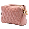 Miu Miu Matelasse Nappa Double Zip Camera Bag Secondhand
