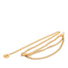 Chanel CC Gold Plated Medallion Triple Chain Belt Secondhand