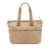Gucci GG Canvas Web Tote Secondhand