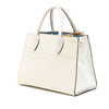 Prada City Calf Trimmed Saffiano Greche Paradigme Bag Secondhand