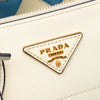 Prada City Calf Trimmed Saffiano Greche Paradigme Bag Secondhand