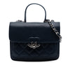 Chanel Small Quilted Goatskin CC Box Flap Secondhand