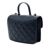Chanel Small Quilted Goatskin CC Box Flap Secondhand