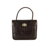 Secondhand Collection Privée Vintage Crocodile Leather Handbag