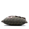 Fendi Zucca Canvas FF Flat Messenger Bag Secondhand