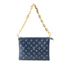 Louis Vuitton Monogram Embossed Denim Lambskin Coussin PM Secondhand