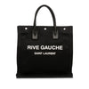Saint Laurent Canvas Rive Gauche North South Tote Secondhand
