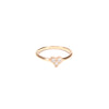 18K Hearts Diamond Ring - '10s Second-hand