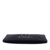 Chanel Medium Wool Felt Deauville O Case Clutch Secondhand