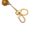 Louis Vuitton Gold Plated Strass and Resin Jack and Lucie Key Holder and Bag Charm Secondhand