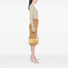 Ferragamo Canvas Leopard Print Shoulder Bag Secondhand