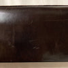 Giorgio Armani Brown Leather Clutch - 2000s Second hand