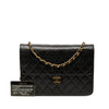 Chanel Medium CC Quilted Lambskin Single Flap Secondhand