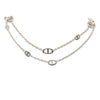 Hermès Sterling Silver Farandole Long Necklace 120 Secondhand