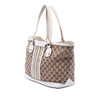 Secondhand Gucci Small GG Canvas Web Libeccio Sunset Tote
